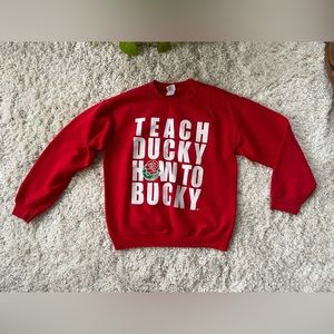 Women’s‎ Wisconsin Badgers Teach Me How To Bucky Sweatshirt